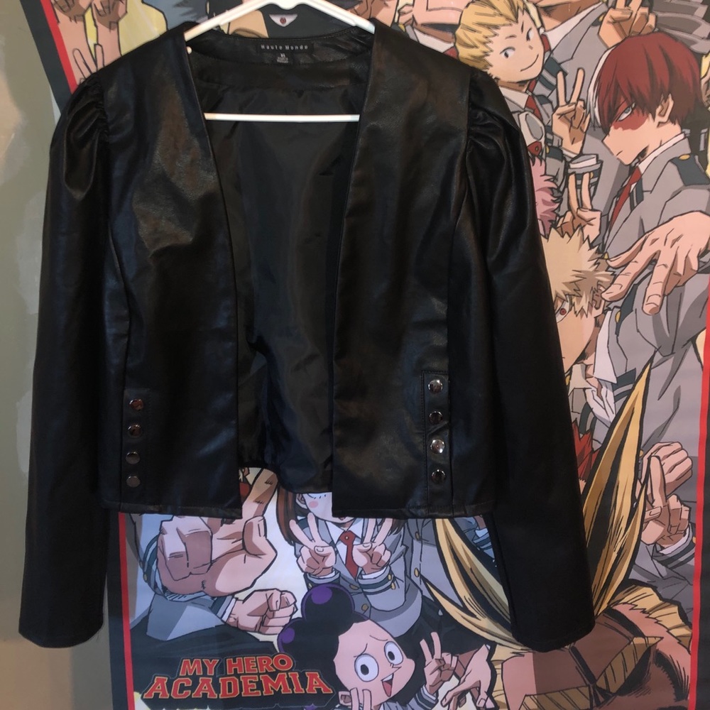 Sexy crop Fashion Jacket